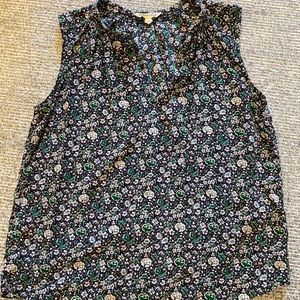 Rebecca Taylor printed tank blouse